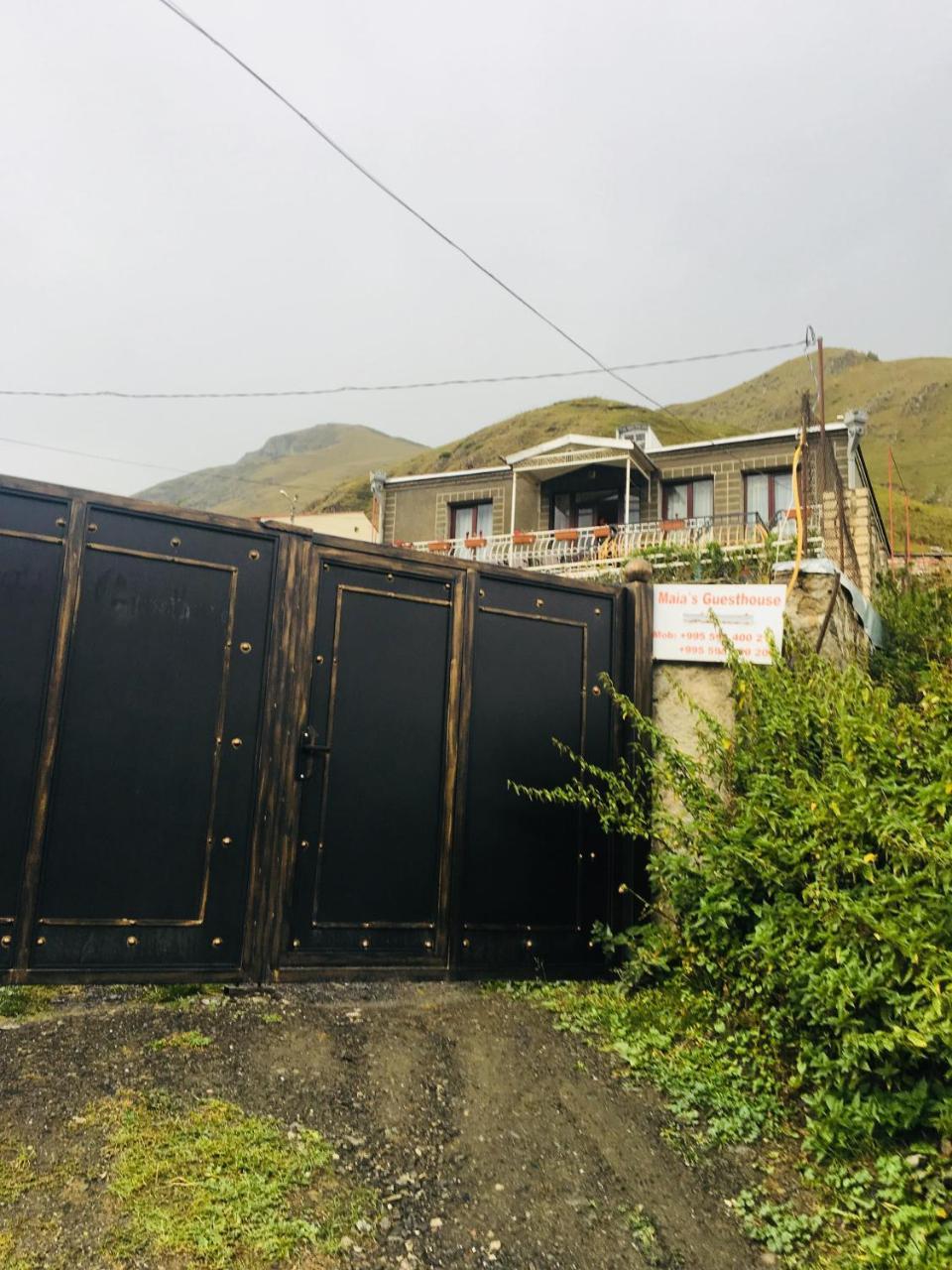 Maia'S Guest House Gergeti Kazbegi Esterno foto